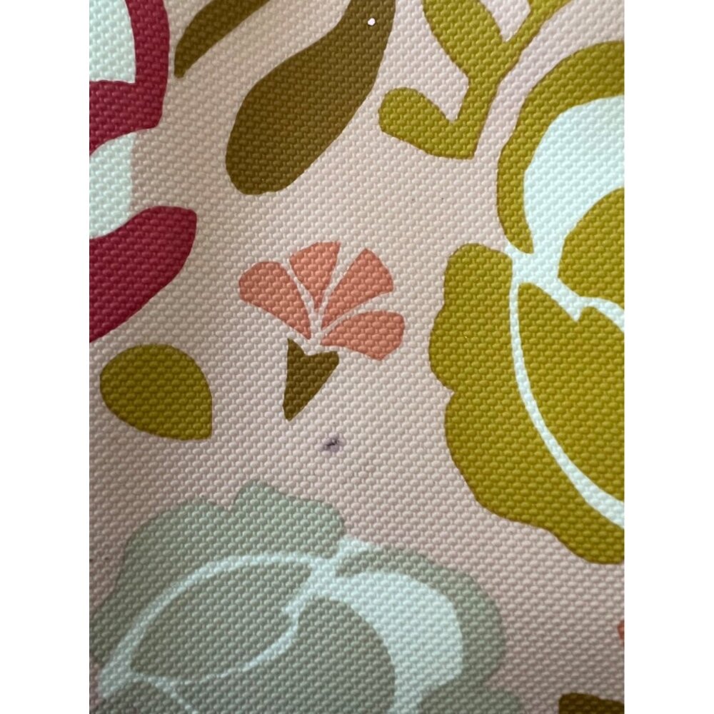 Fossil Mother's Day Large Shopper Tote Shoulder Bag Purse Pink Floral Print - Picture 10 of 11